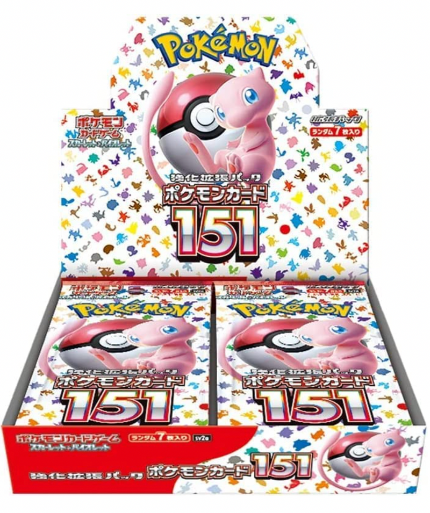Pokemon 151 Japanese Booster Box: Scarlet & Violet Enhanced Expansion Pack
