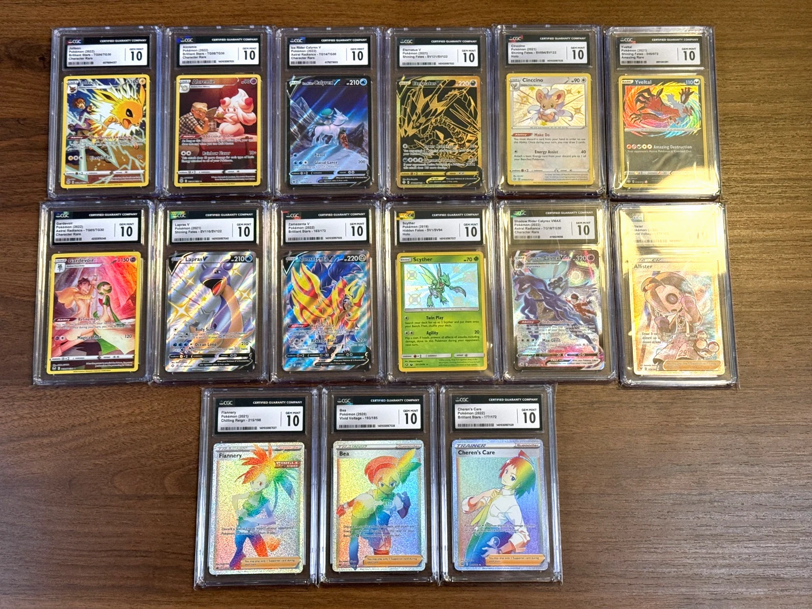 Pokémon Graded Lot 🔥🔥🔥 CGC Slabs (all 10s) — Lot of 15!!! *READ DESCRIPTION*